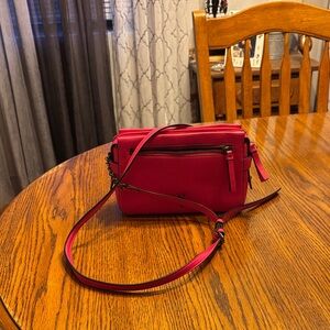 Vibrant Pink Crossbody Bag